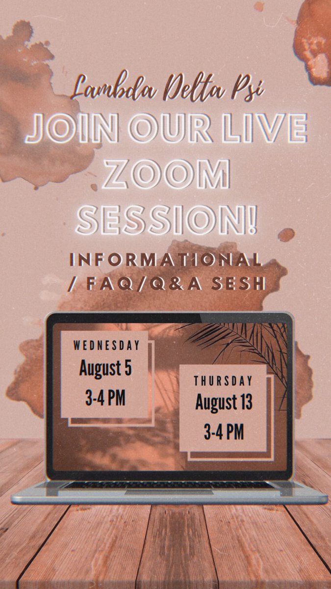 HoustonLDPsi's tweet image. Register to join our live zoom informational sessions and ask us any questions you may have! Link is in bio
We can’t wait to meet you!!! ✿◕ ‿ ◕✿ 
-
-
-
-
#uh23 #uh24 #whyichoseldy