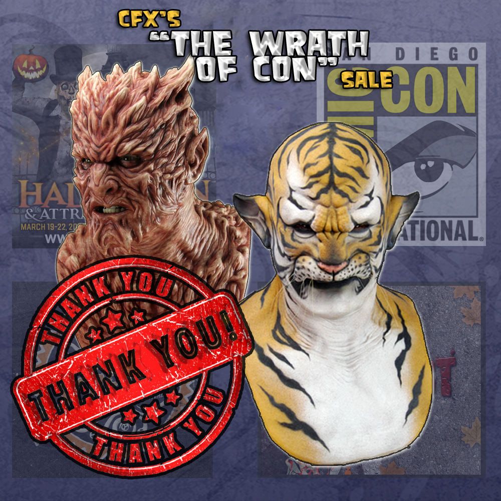 CFXunmasked's tweet photo. Our #CFXMasks #WrathofCon sale is OFFICIALLY OVER! We were OVERWHELMED with the repose, and we wanted to say a HUGE THANK YOU to everyone who picked up a #mask or #glove set (or two!) during our sale! We are so happy that we were able...
1/2 https://t.co/mUKBuj1TNX