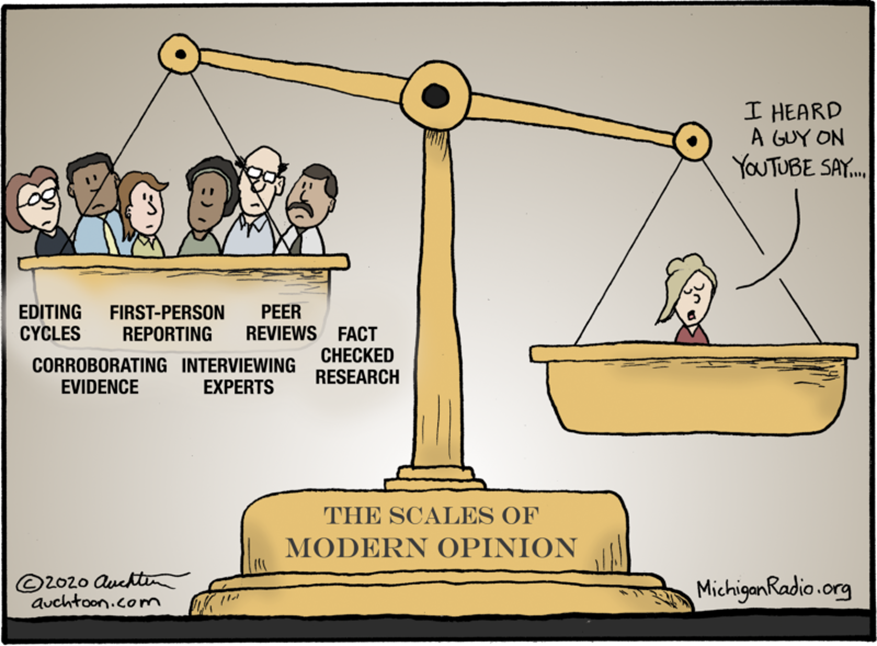 Not all sources are equal
 
(by John Auchter)