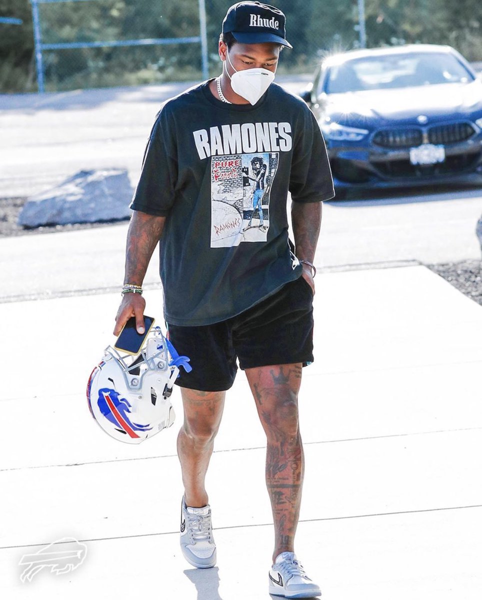 Nice Kicks New Bills Receiver Stefondiggs Rockin The Dior X Air Jordan 1 Low Nice Kicks New Bills Receiver Stefondiggs Rockin The Dior X Air Jordan 1 Low