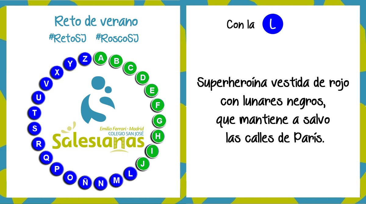 SalesianasSJ's tweet photo. ¡Enhorabuena! La respuesta a la J era: JENGIBRE✅ ¿Quieres hacr galletas de jengibre? Pincha aquí 👉https://t.co/ykYg69OVki👈 ¡Hoy nuevo #RetoSJ! Resuelve la L de nuestro #RoscoSJ respondiendo a este tweet. #AbreLosOjosHazloPosible #75AñosCreandoFuturo https://t.co/OdvV6YM0J0