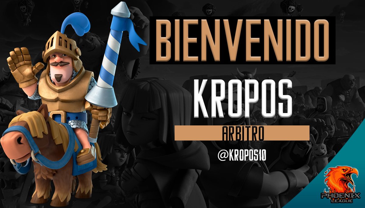 Continuando con la presentación, les traemos a <a href="/Kropos10/">Kropos</a> quien estará cumpliendo rol como árbitro, bienvenido!