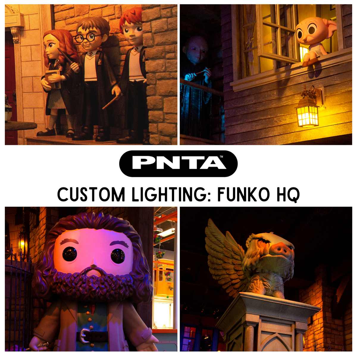 PNTALive's tweet photo. .@OriginalFunko HQ's entire first floor is home to their 17,000-square-foot flagship store!
Here is the architainment lighting we created for the #HarryPotter section of the store!
#customlighting #customlightingdesign #Funko https://t.co/0JXuTrm3S6