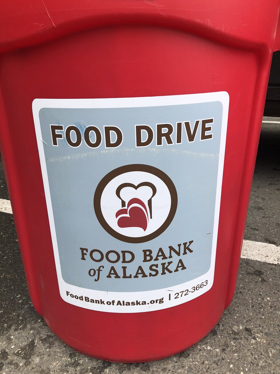 160 pounds of food for the Anchorage Food Bank. <a href="/scottnalaska/">Scott DePaepe</a> <a href="/temerson63/">Troy Emerson</a>