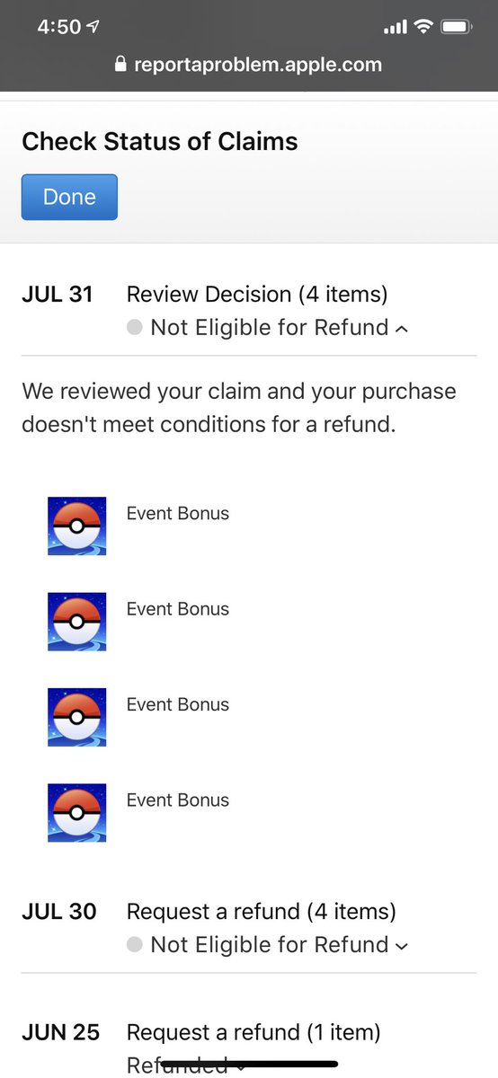 dkramarc's tweet image. @NianticHelp Still waiting for reply to Gastly Event problem. Apple denied refund as per your support staff request (to ask for refund). Contacted you multiple times for 3 weeks, now being ignored! I paid and did not get items! This is stealing.