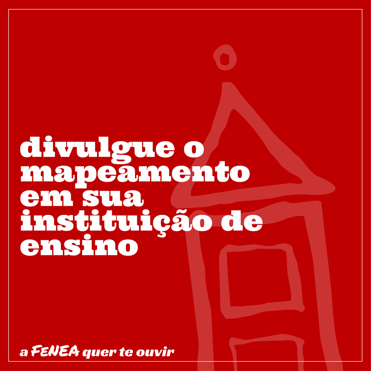 fenea's tweet photo. Divulgue a pesquisa sobre a situação atual dos estudantes lançada pela FeNEA em sua universidade! 

Acesse pelo link: https://t.co/vc0TrIYuA4

#RespondeFeNEA https://t.co/RityFMLolk