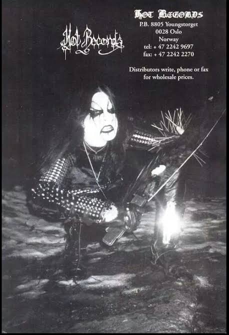 Dimmu Borgir - Shagrath, 1994 --- #dimmuborgir #symphonicblackmetal  #blackmetal #norway #norwegianblackmetal #shagrath