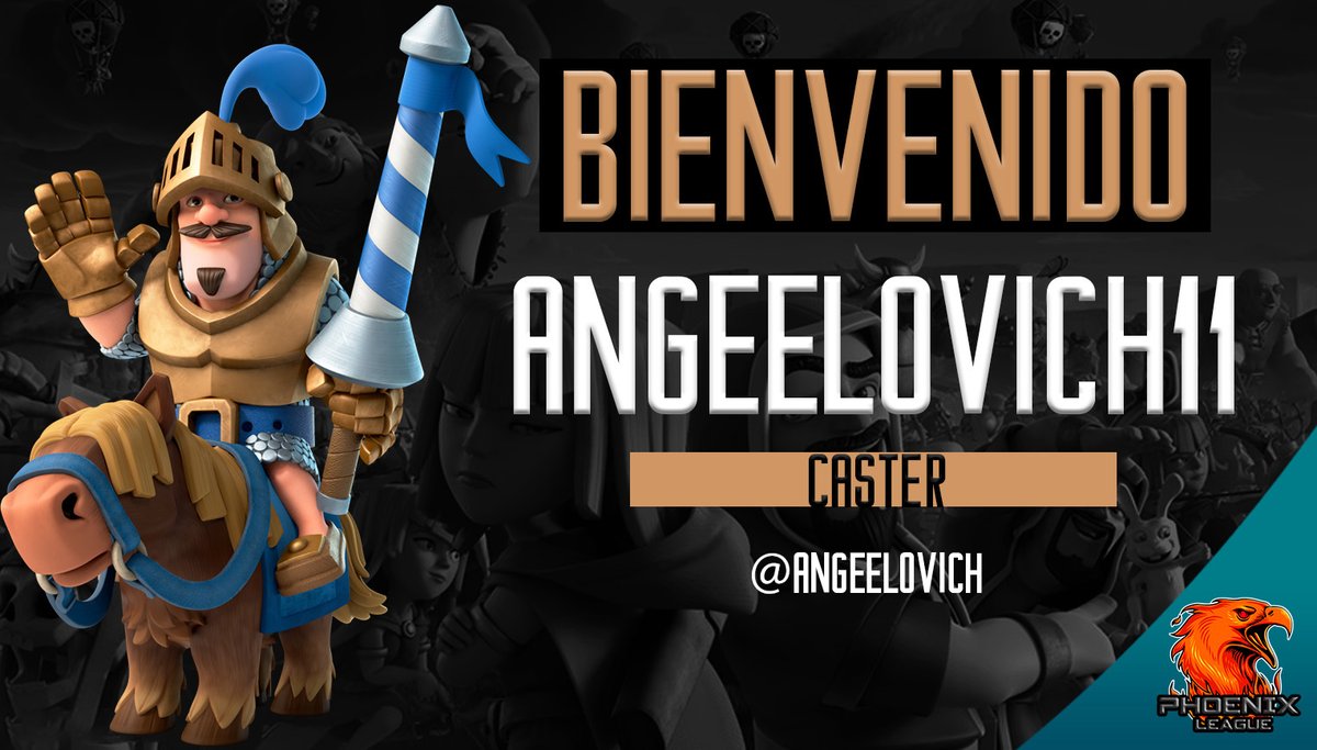 Ahora toca dar la bienvenida los casters! Desde Twitch nos estará acompañando <a href="/Angeelovich/">Angeel</a>, bienvenido compañero!