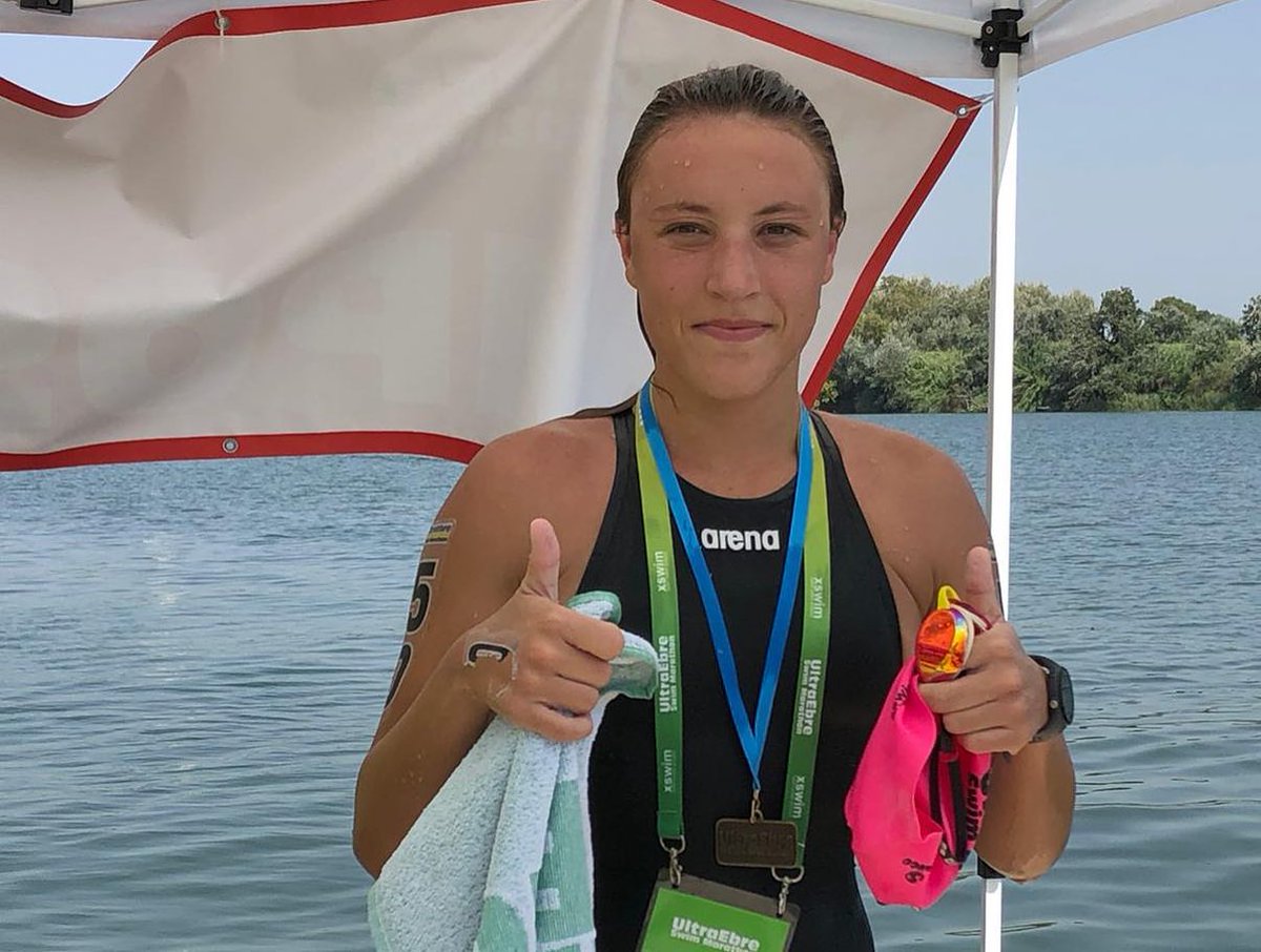 #HoyEnImagen #ImagenDeportiva con <a href="/MrFlowersMX/">Mario Flores</a> La nadadora caribeña Bárbara Viazzo conquistó el Río Ebro en Cataluña. 📻90.7 fm/ 17:30 h