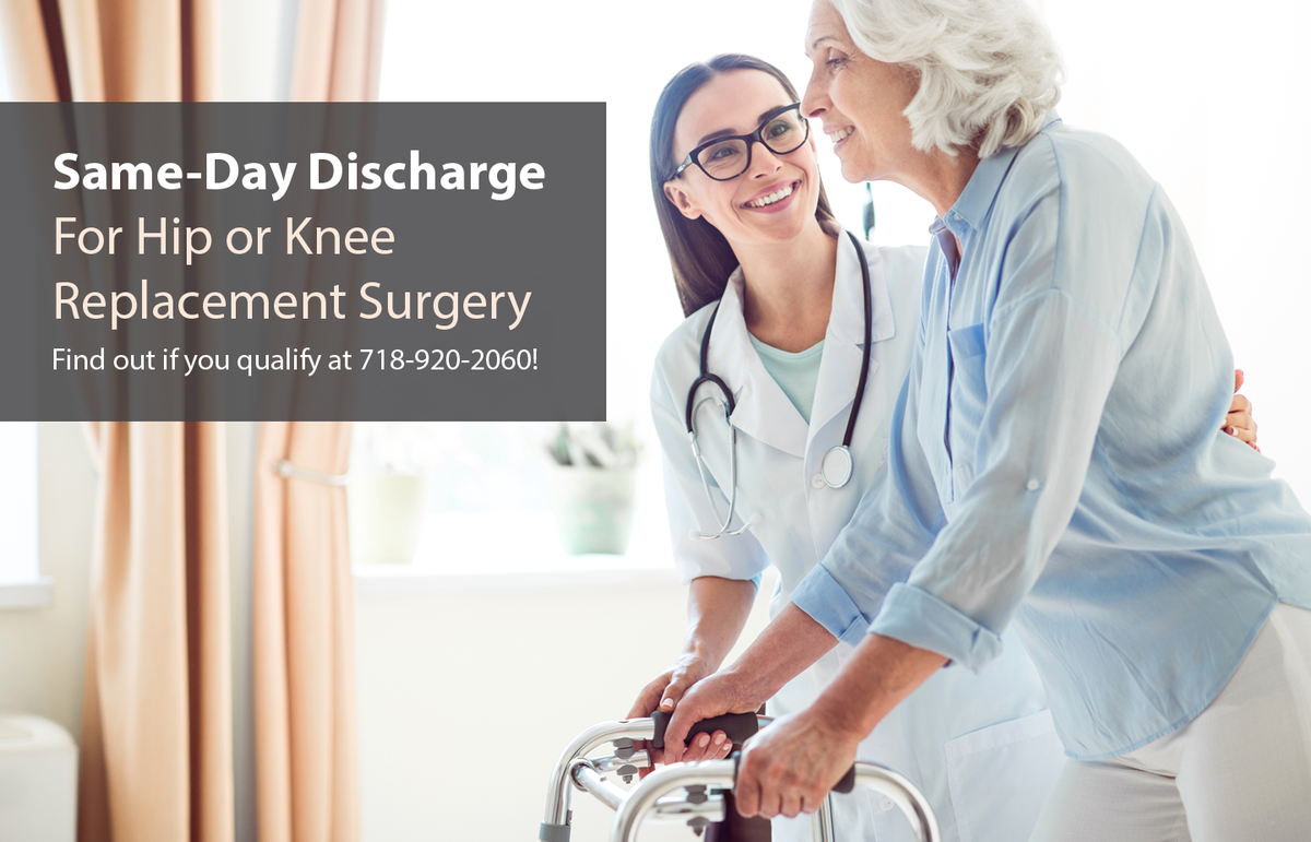 MontefioreOrtho's tweet photo. Did you know that many of our hip and knee replacement patients are choosing to go home the day of surgery? We are proud to report many happy and safe patients! Find out if you qualify for same-day discharge at 718-920-2060. #kneereplacement #hipreplacement https://t.co/PC1TnyQ8pE