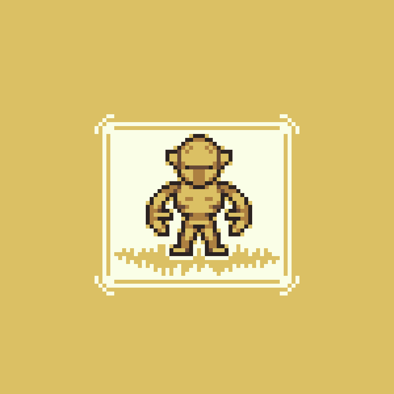 WiiLlDdFf's tweet photo. Monkey, maybe? I don't know.

#pixelart https://t.co/qAvtAFyFTo