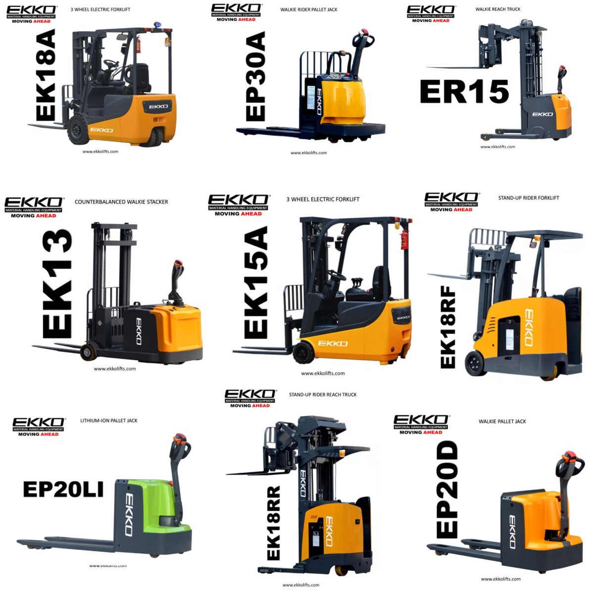 EkkoBy's tweet photo. When craftsmanship meets mobility and efficiency. EKKO Material Handling equipment.
#ekko #ekkolifts #ekkomhe #forklifts #materialhandlingequipment #palletjakcks #3wheellifttruck #counterbalancelifts #narrowaislehandling #reachtrucks #walkiestacker #staddlestacker #Gogreen https://t.co/xj4uz3QqFb