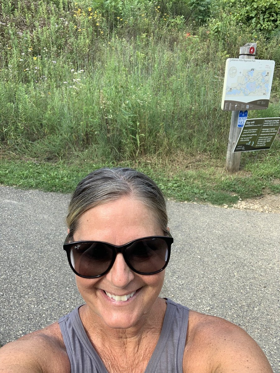 Last day at this age~celebrating with self care nature hike! #leadwithgrace#Mespamn