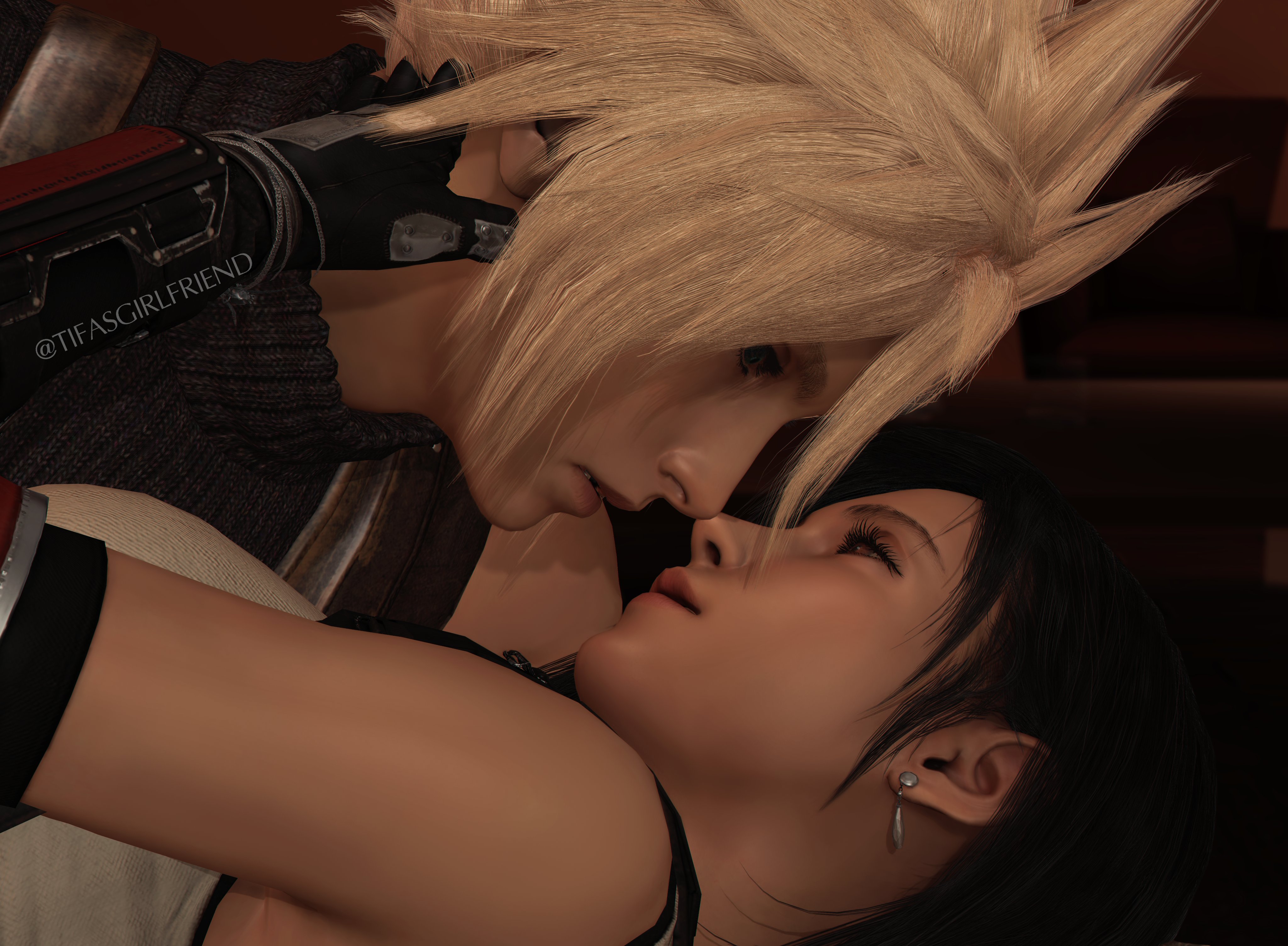 Final Fantasy 7 Клауд и тифа