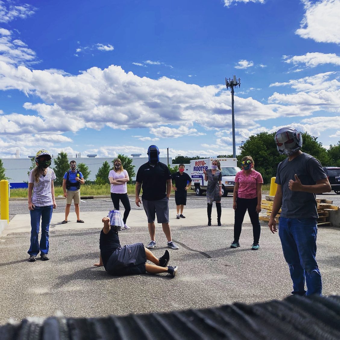 If Brand ink was a band, this would be our album cover. Debut album “6ft apart” featuring single “Stay Sane MN”✌🏻😷 #maskup