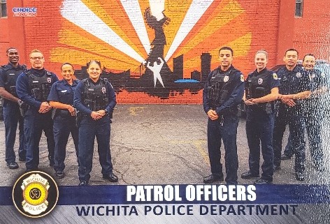 WichitaPolice's tweet photo. We continue to strive to build positive relationships with our community, especially with children. Officers now have these trading cards with photos and information about our various units. We would love to meet with you and your kids! #WPDCares https://t.co/F46X4KPQAD