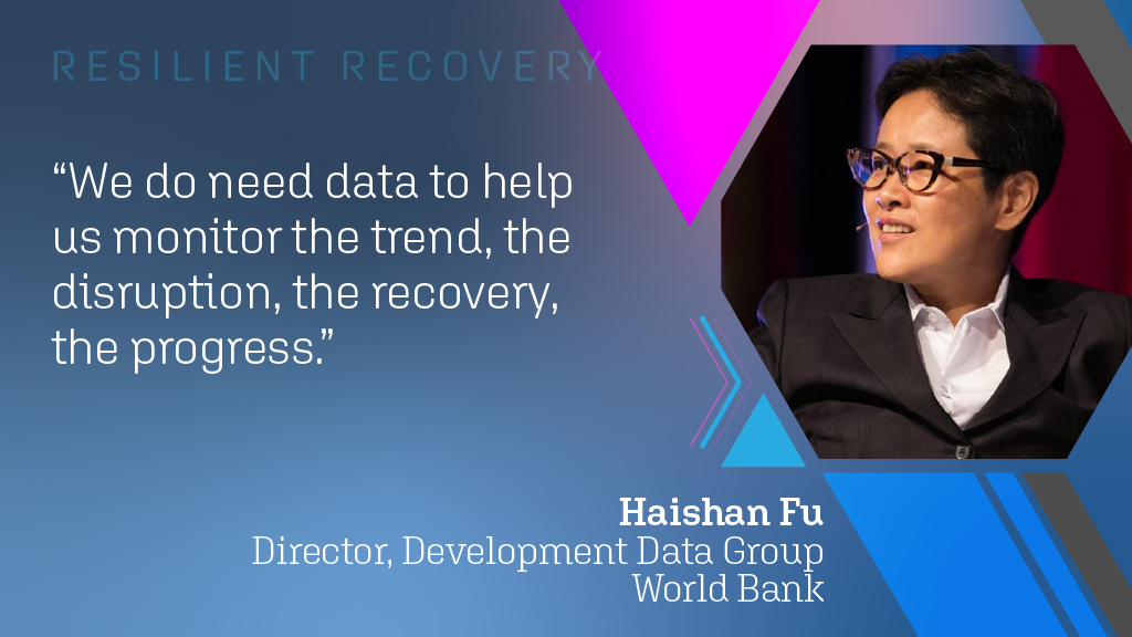 Development data plays a key role in helping efforts to design specific interventions to address crises. @FuHaishan explains more. Watch wrld.bg/ET3o50AMEAW