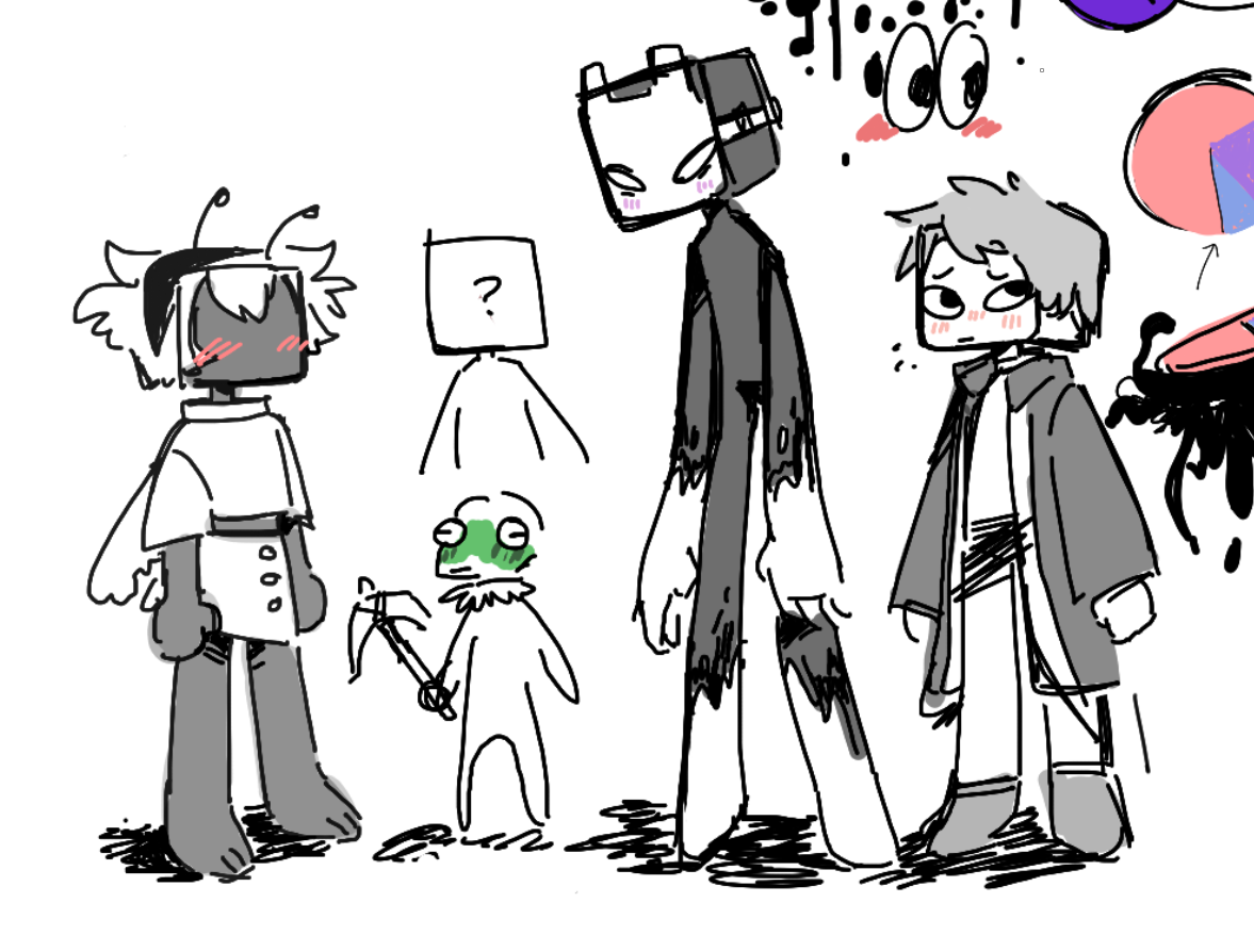 *slides you some doodles* 