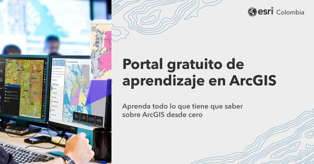 Esri Colombia tweet media