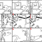 家に巣を作ったツバメの家族。もしかして人間を便利な巨大生物だと思ってる？w