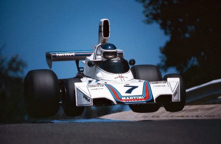 TelemetricoF1's tweet photo. Pasaron 45 años de la épica victoria de #Reutemann en @NurburgringLive cuando era un verdadero “Infierno Verde” de 22 km. 

@BrabhamOfficial 
#BT44 https://t.co/bfT99fSnr3
