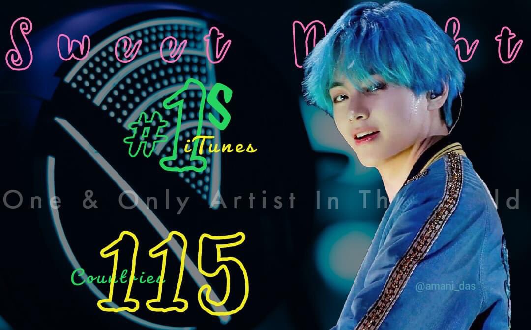 dophamthanhthao's tweet photo. #SweetNight115개국1위 #OnlyArtistV #TAEHYUNG #방탄소년단 #BTSV https://t.co/eYT4HxmRYk