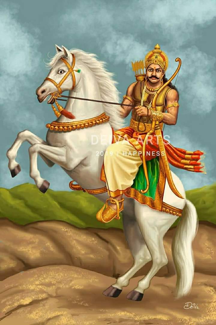 Muthumeenatchi2's tweet photo. #வல்வில்ஓரி வேட்டுவக்கவுண்டர் இன மன்னர் 🙏😎
digital art... https://t.co/cpCW9wCA9r