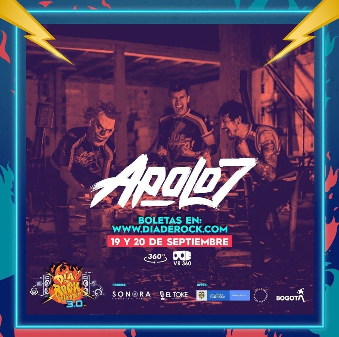 altafonte_latam's tweet photo. Se devela el Line Up para el #DíaDeRock 3.0 🙌🙌🎶
@Superlitio @apolo7rock @ALERTAKAMARADA
➡️ https://t.co/H6fcueFp6n
@diaderockcol
#ElRockEsNuestro #RockEnRealidadVirtual https://t.co/zNUZT4lShy