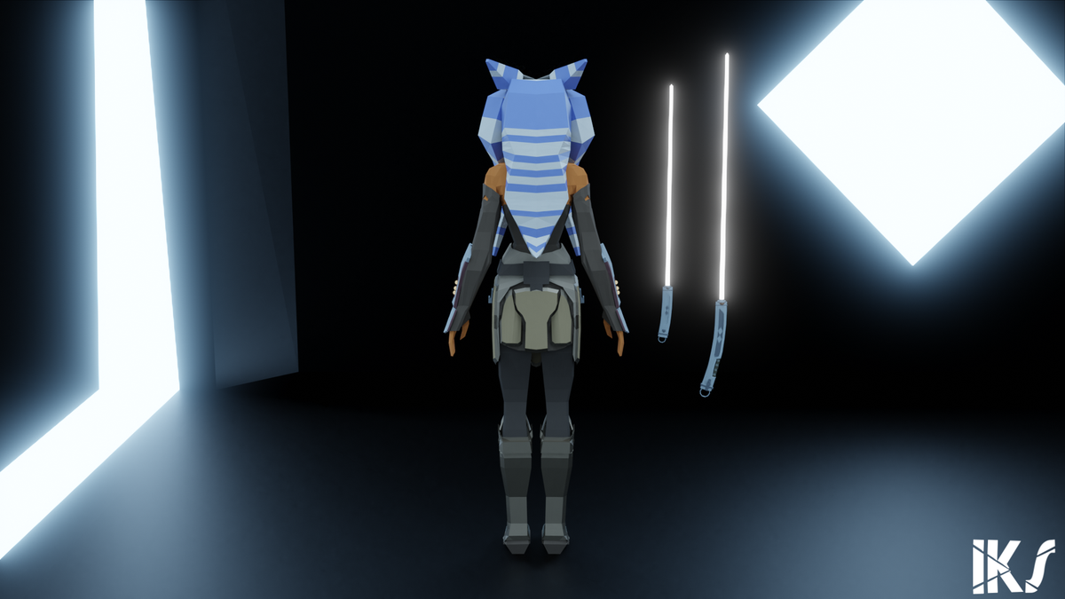 AfroGiks's tweet photo. A small animation of Ahsoka Tano from the Star Wars Rebels series, inspired by the concept art of Goran Josic
https://t.co/eMBsekqnlU
#blender #blender3d #cyclesrender
#scandroid #forcetheme #starwars #ahsokatano #starwarsrebels #lightsaber #goranjosic #ahsoka #Disney https://t.co/sbOP3F3WKK