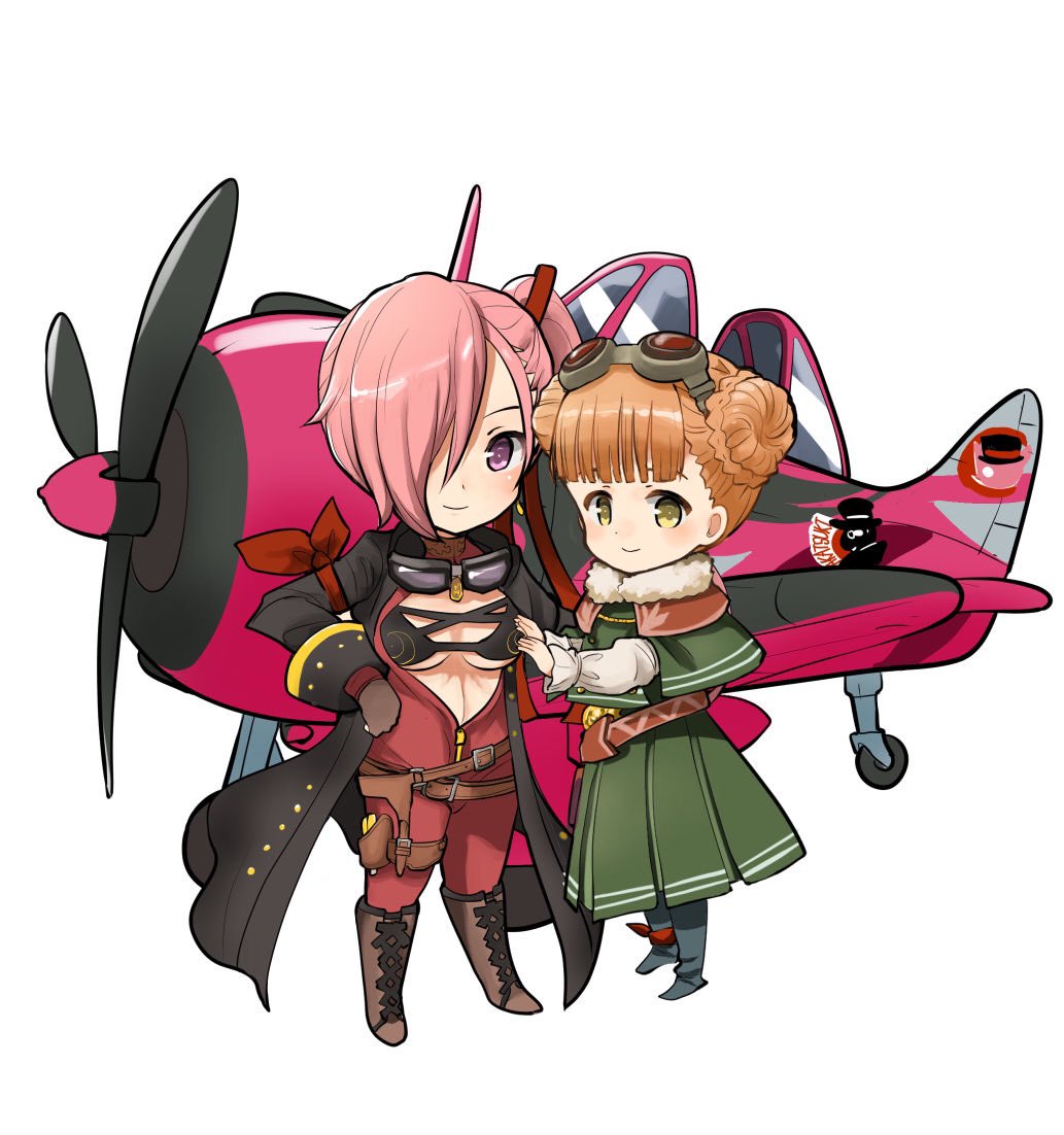 コトブキ飛行隊はアニメのメインキャラがこの二人ならもっと人気が出たと思うのですが……(でも話はやはり用心棒でないとダメでしょうね)。 