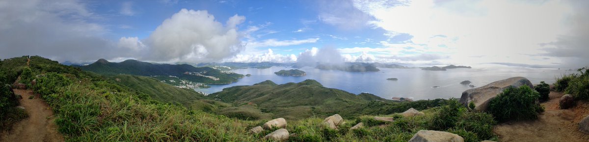 #2 Don't know what people think of when they think of  #HongKong, but here's a bit from a morning  #hike ...Clear Water Bay country park, Hong Kong.