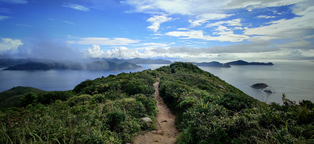 #2 Don't know what people think of when they think of  #HongKong, but here's a bit from a morning  #hike ...Clear Water Bay country park, Hong Kong.