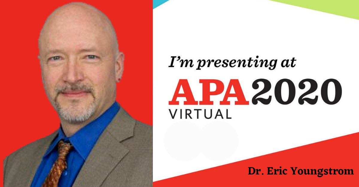 _HGAPS's tweet photo. During Dr. Youngstrom’s virtual workshop @APAconvention, he was able to share with many liscenced psychologists about the resources and information HGAPS has on Wikiversity. Thanks for the shoutout @EricAYoungstrom and for the work you do with HGAPS! #APA2020 #psychology https://t.co/KU4E0r5iZ2