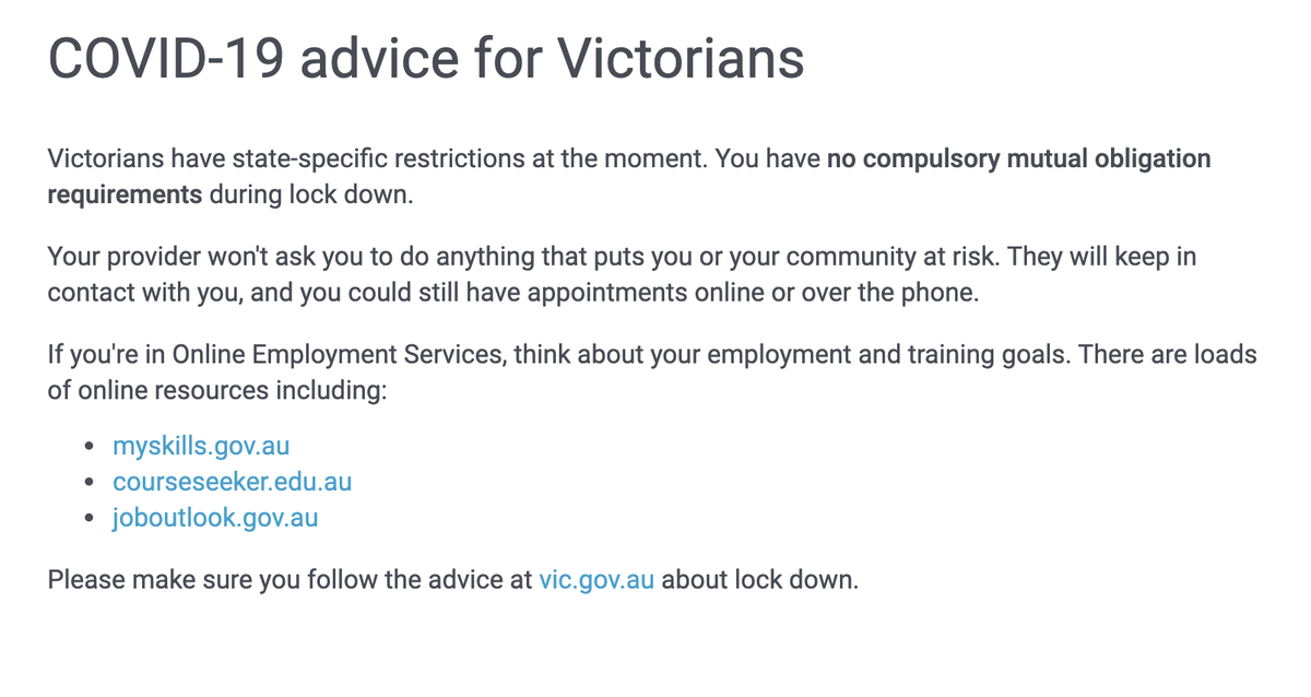 Mista_PR's tweet image. VICTORIA - JobSeekers/Mutual Obligations  @AusUnemployment @AuwuMelbourne @APM_Au #jobseekers #mutualobligations #jobnetwork