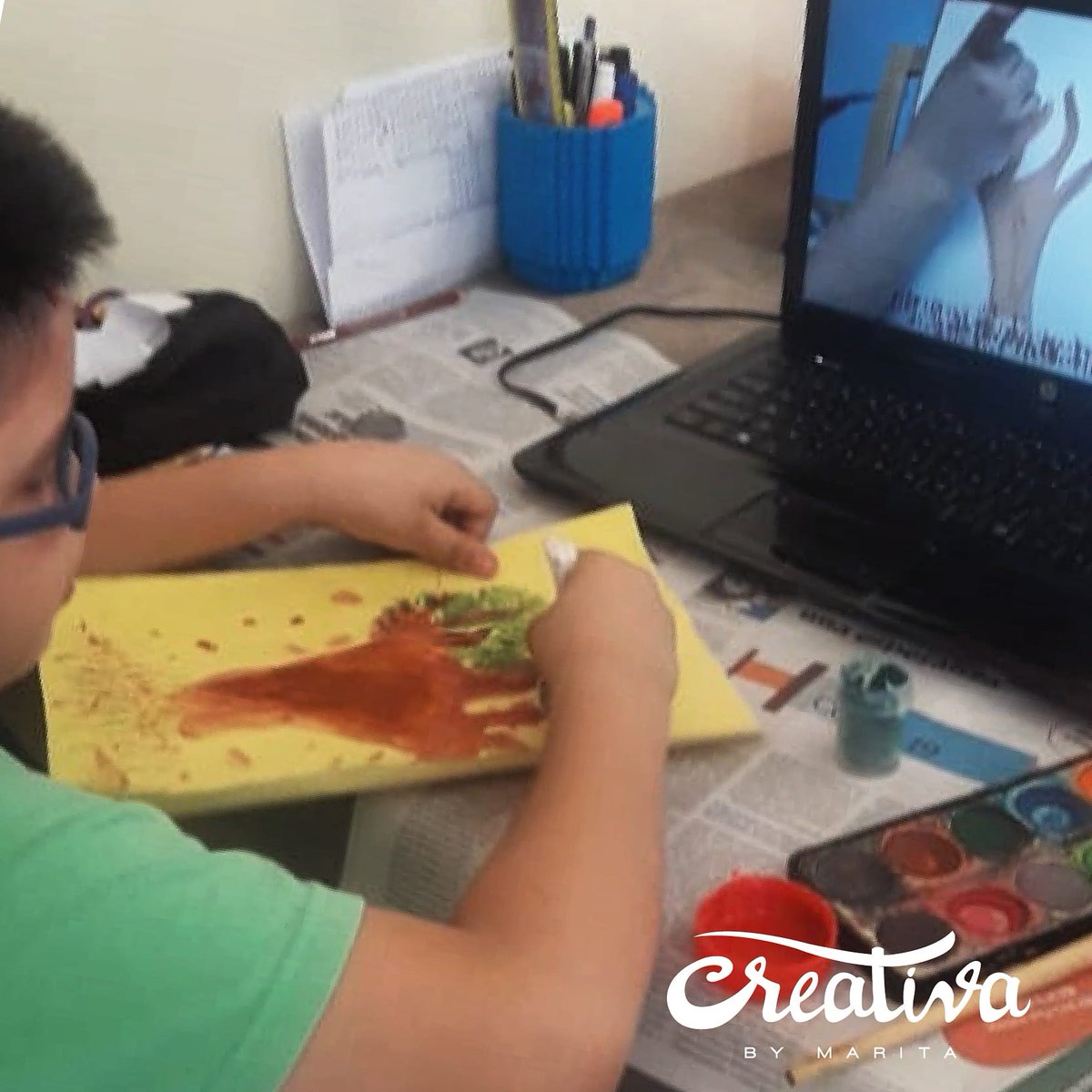 creativabm's tweet photo. Les comparto estas maravillosas obras de arte elaboradas por los peques en el taller del sábado. Gracias a sus papis por compartirnos #yoAprendoEnCreativabM #YoMeQuedoEnCasa #arteEC #artistasEC #Ecuador https://t.co/1SHRK0a9sC