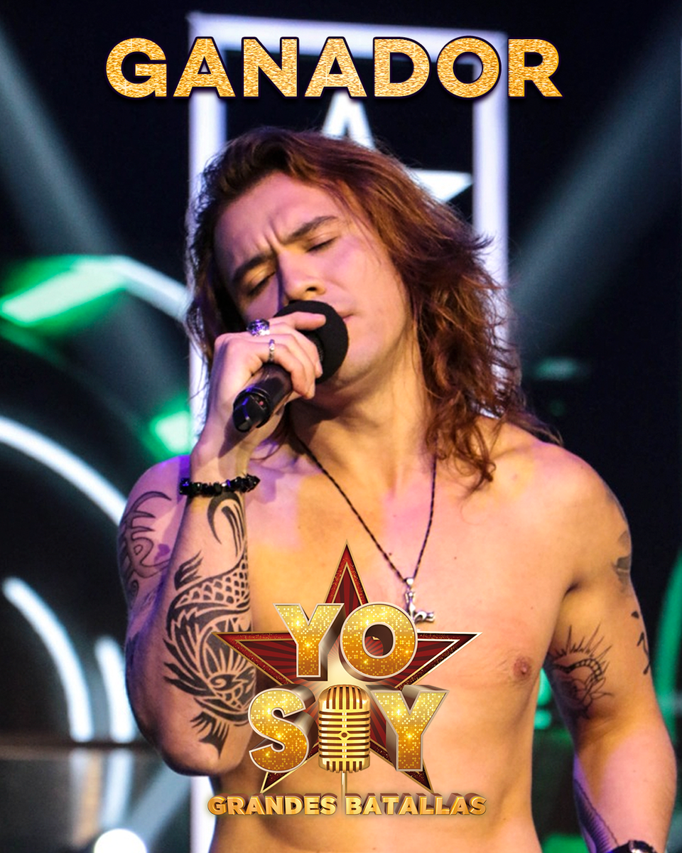 YoSoy_Peru's tweet photo. ¡EXTRAORDINARIO! 🏆 “Enrique Bunbury”  se consagra como el mejor imitador del Perú  🇵🇪 #YoSoyGrandesBatallasFinal https://t.co/VDnigpJSmz