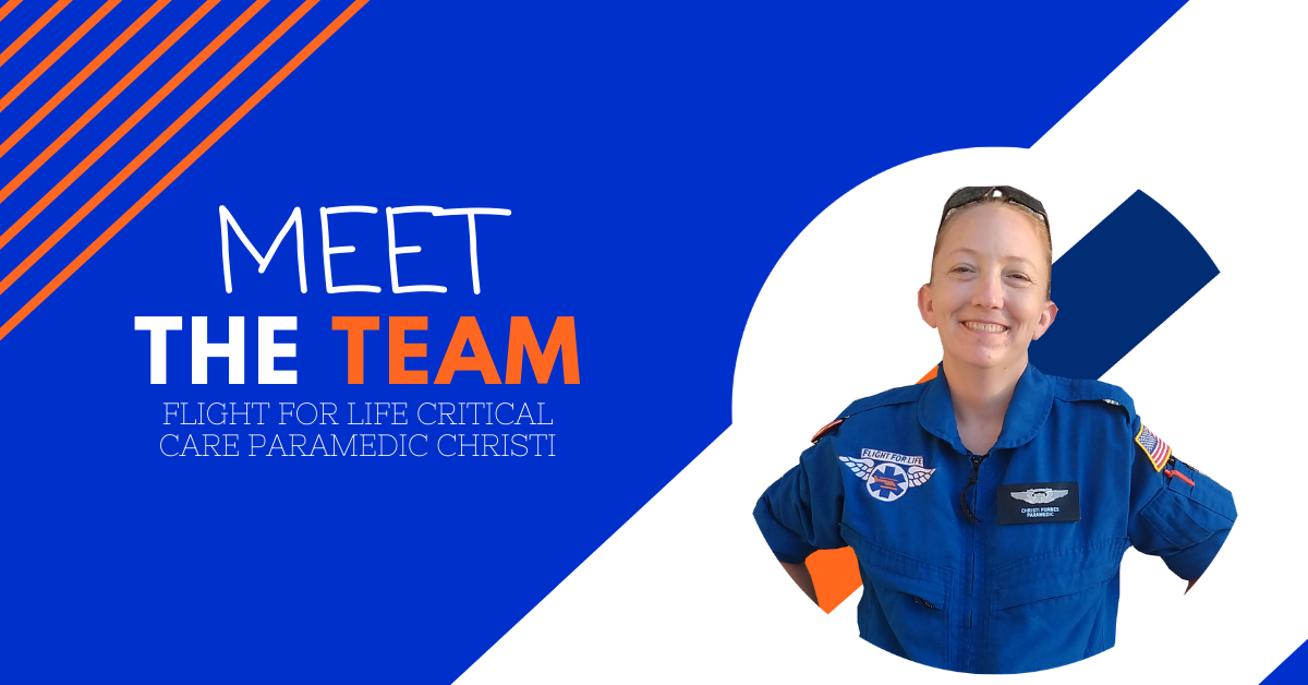 FlightForLife's tweet photo. #MeetTheTeamMonday - Meet FFL paramedic Christi! https://t.co/IASv0J7UT5