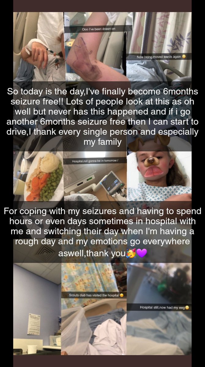 BritcherLeigh's tweet photo. Today is the day,6 months seizure free!!!🥳💜 #epilepsy #seizurefree @epilepsyaction @epilepsysociety @youngepilepsy @BrainAblaze https://t.co/cH3lKfJMUX