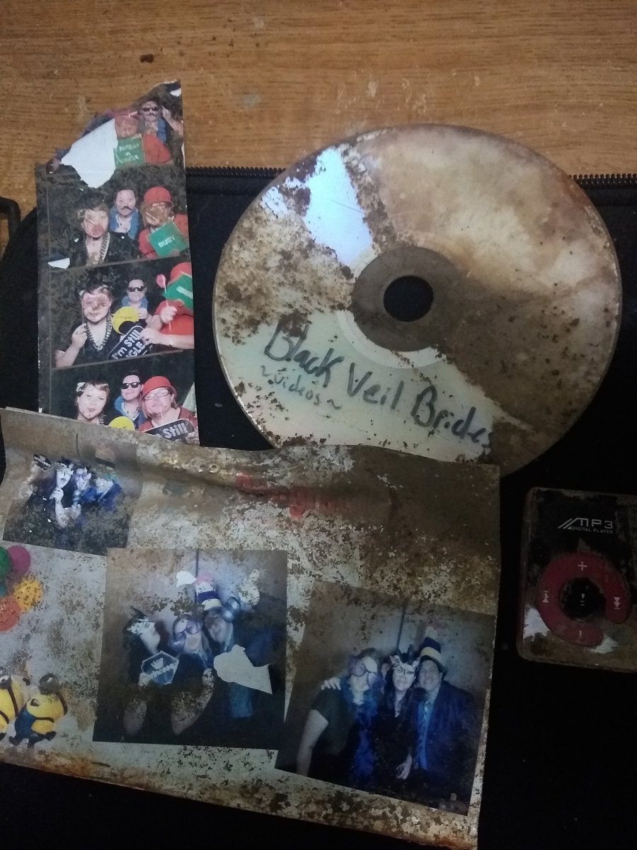 I buried a time capsule in 2013 with a bunch of things but Im an idiot because I didn't store the stuff in a Ziploc bag before putting it in a metal tin underground. Papers and cloth disintegrated and I was left with 2 photographs, my old mp3 player and cdmix with my fav band att