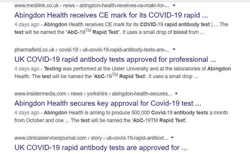 The finger-prick anti-body tests will be rolled out this month & the govt plans to "ship millions of them in the coming months"If you missed it, it's not your faultThe story only appeared in the Clinical Services Journal, Medlink & PharmaField (et al).Luckily I subscribe!