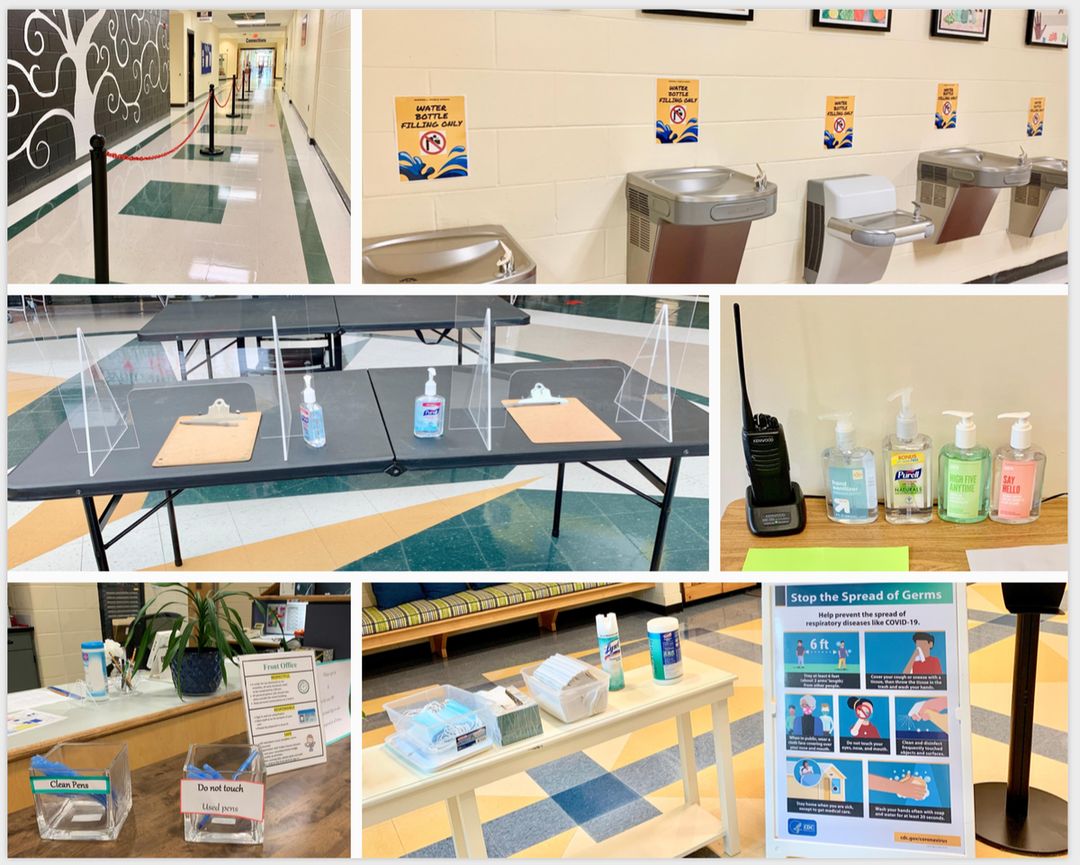 FultonZone7's tweet photo. Things I saw in our schools today... excellent hygiene practices everywhere I turned. Even the Cambridge Bear had on his mask 😷🐻 Let's keep it up!
@FultonCoSchools #MaskupFCS https://t.co/JkSguY1JL9