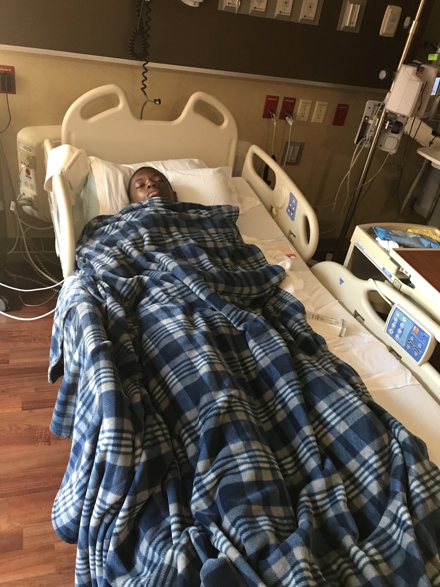 rjwool1964's tweet photo. Just a quick update on Bryce. He is out of ICU now and in the trauma center.  He is in tremendous pain with 2 skull fractures.  We appreciate your continued prayers and well wishes. https://t.co/9m6CpCCurx
