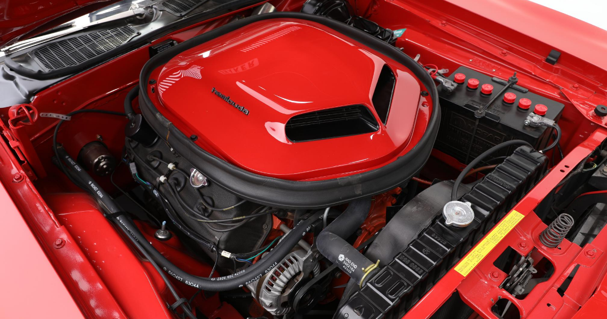 Barrett_Jackson's tweet photo. Unrivaled and rare Detroit muscle! Selling with No Reserve at our 2020 Fall Auction, October 22-24, this matching-numbers 1970 Plymouth HEMI ’Cuda has only 33,000 original miles!

Read more here: https://t.co/ioebtQeBqK https://t.co/WFnPsuImcb