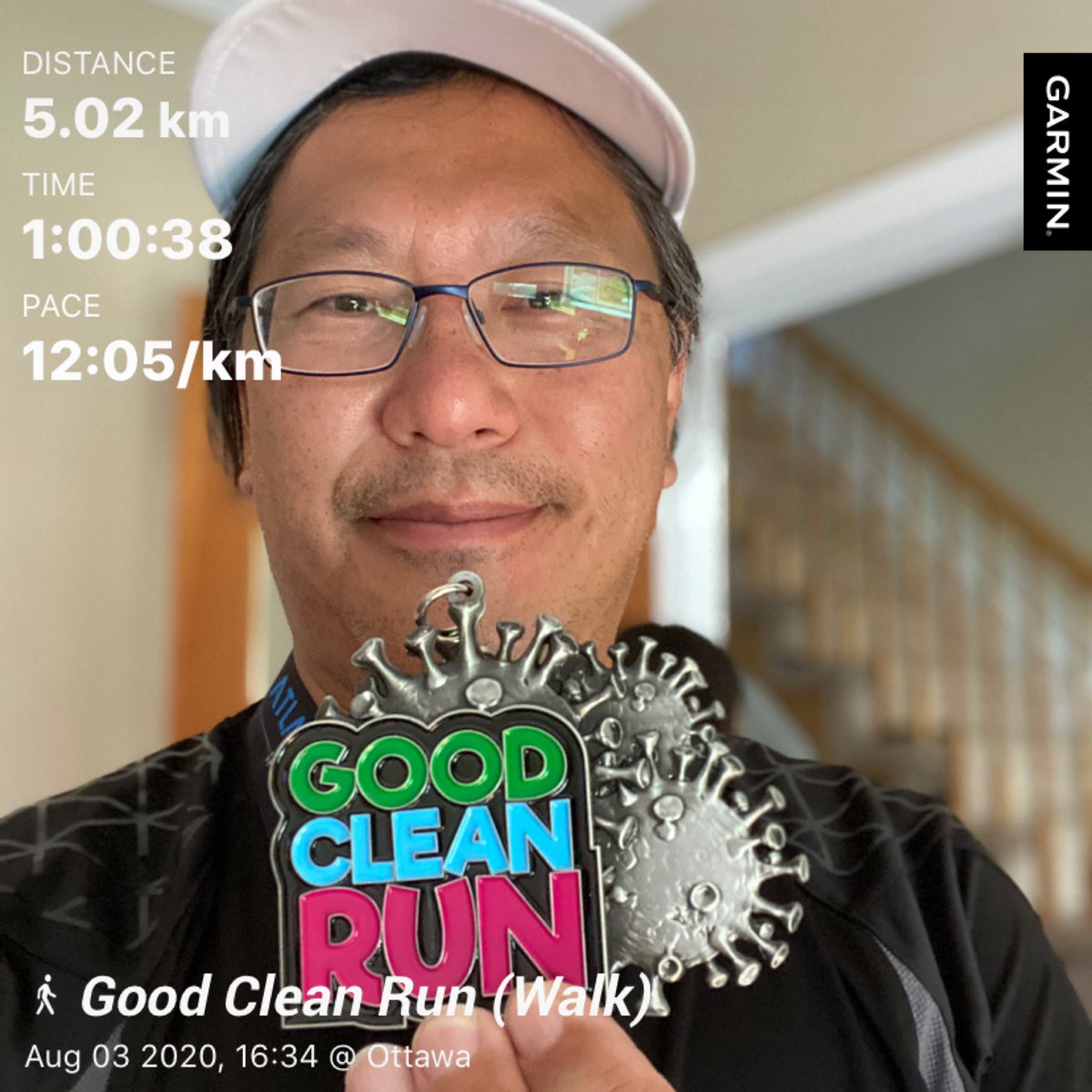 ottpak's tweet photo. #medalmonday doing the @AtlanticChip #goodcleanrun π¦ 5K walk as Iβm in a reset mode to focus on me and trying to get back to some form of fitness. #RunOttawa #doitforthebling https://t.co/fdhMYF5aKs