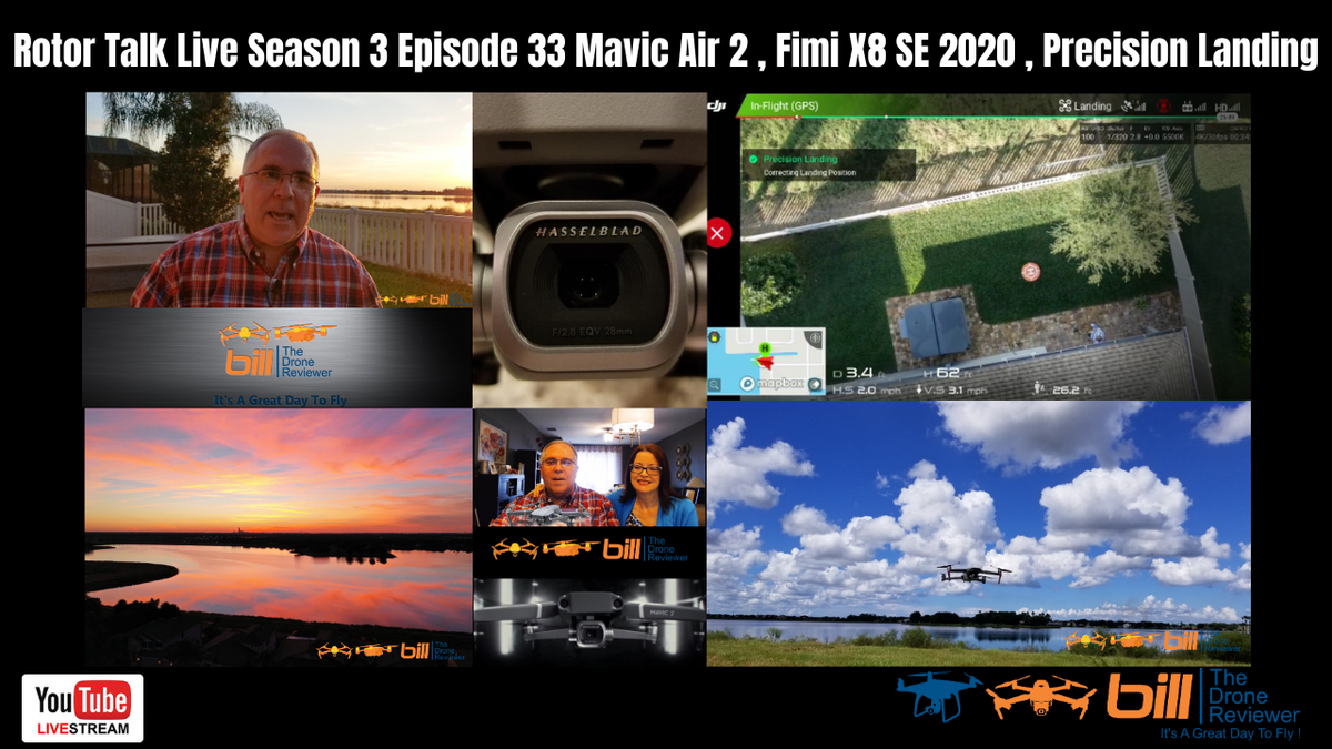 BillTechReviewR's tweet image. Rotor Talk Live Season 3 Episode 33 Mavic Air 2, Fimi X8 SE 2020, Precision Landing #MavicAir2 #FimiX8Se2020 #PrecisionLanding youtu.be/YMG8oZpxtP8
 via 
@YouTube