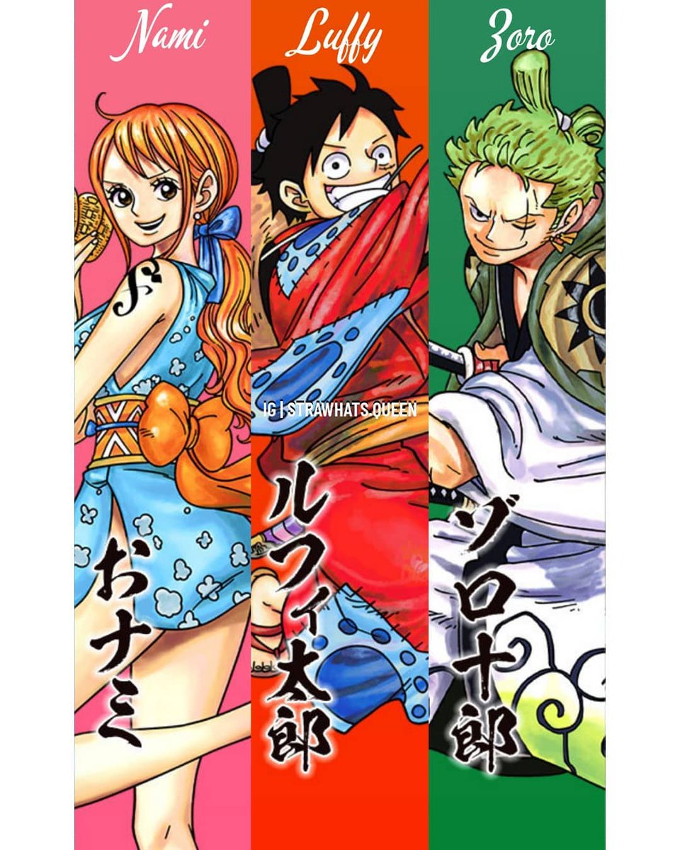 SectionsAnime's tweet photo. Which trio ? 🤩🤯🤗👍🏿😊🖤💯😇😍 #ONEPIECE #anime #AnimeArt #animeselcaday https://t.co/BRWZr5OrP1