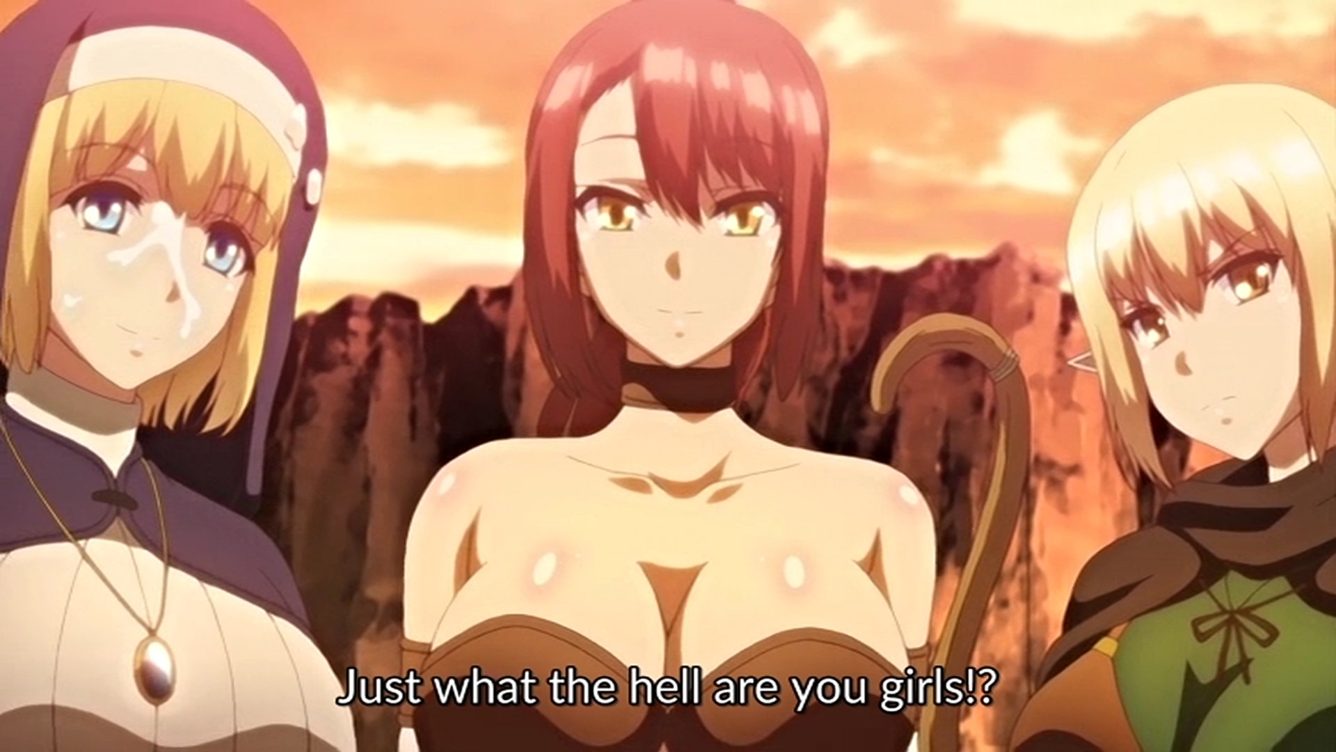 críticas de hentais on X: análise de isekai harem monogatari; a