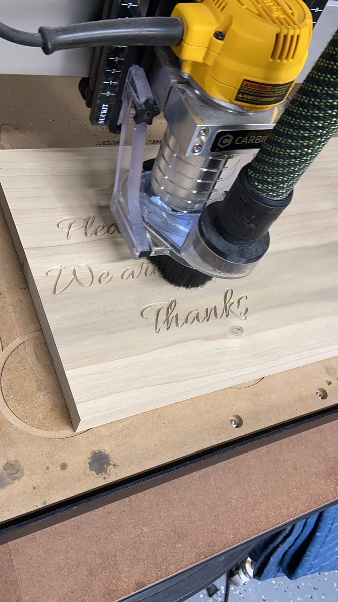 KnottyBurl's tweet photo. @BreeOlson your sign is in progress! https://t.co/hOXPPNa17E