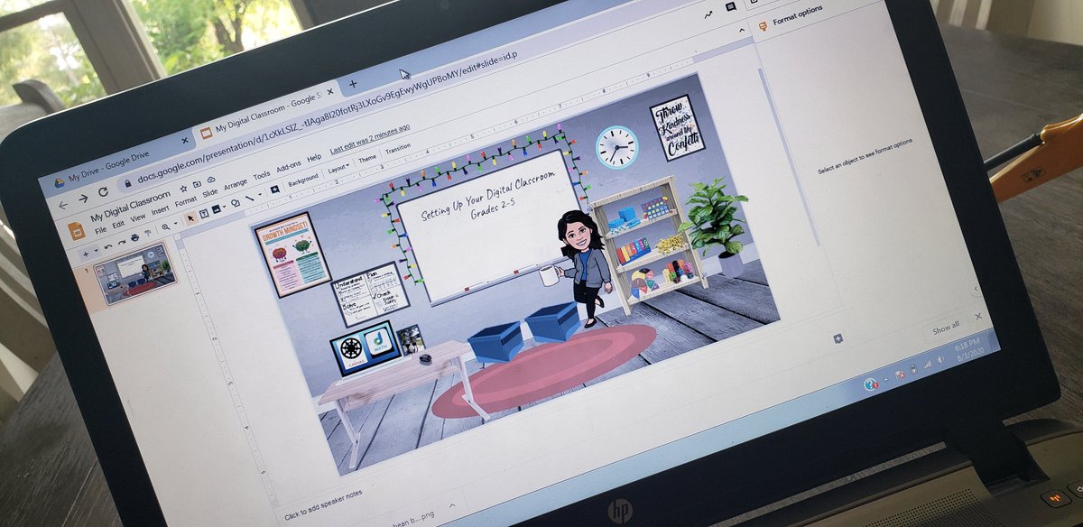 MathCoachMoya's tweet photo. Finished setting up my digital classroom today! Excited to try using it as a coaching resource this year! #CFBMath #LearningNewThings https://t.co/b6wDwBBMnz