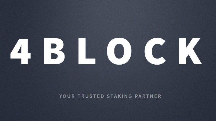 4BLOCK_TEAM's tweet photo. We opened our Twitter account @4BLOCK_TEAM! Where we will inform you about our achievements.

Our #4BlockStakingTeam is engaged in #stacking and #validation of #blockchain projects. 

The full list of which you can see on our website: https://t.co/26KdUvAaaO

Good day to all! https://t.co/D5vPMET7zS